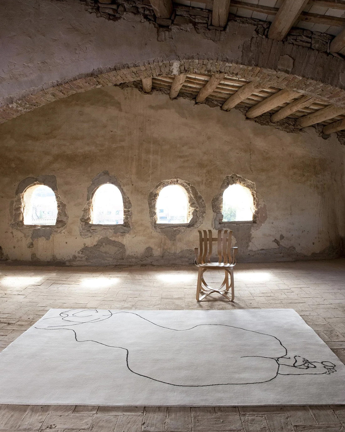 ALFOMBRA FIGURA HUMANA 1948