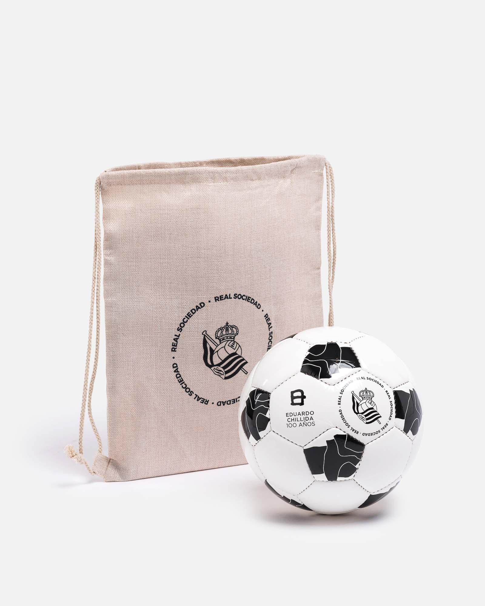 BALÓN FUTBOL EDUARDO CHILLIDA 100-REAL SOCIEDAD