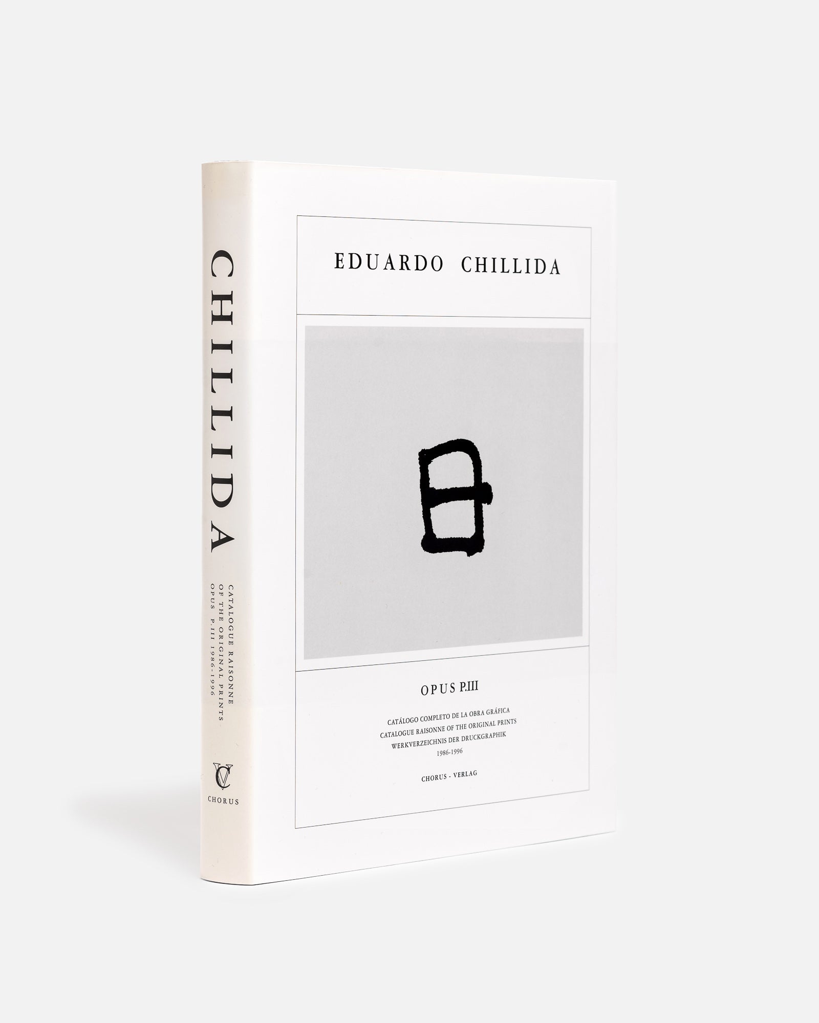 EDUARDO CHILLIDA OPUS III 1986 - 1996