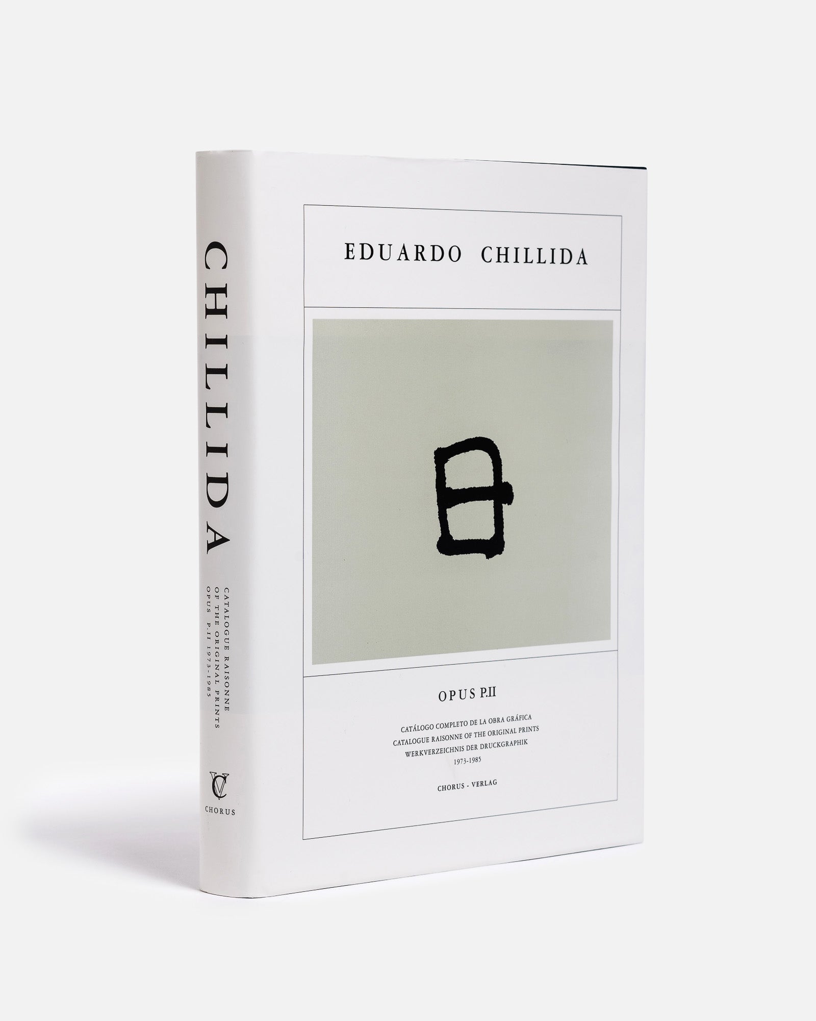 EDUARDO CHILLIDA OPUS II 1973 - 1985