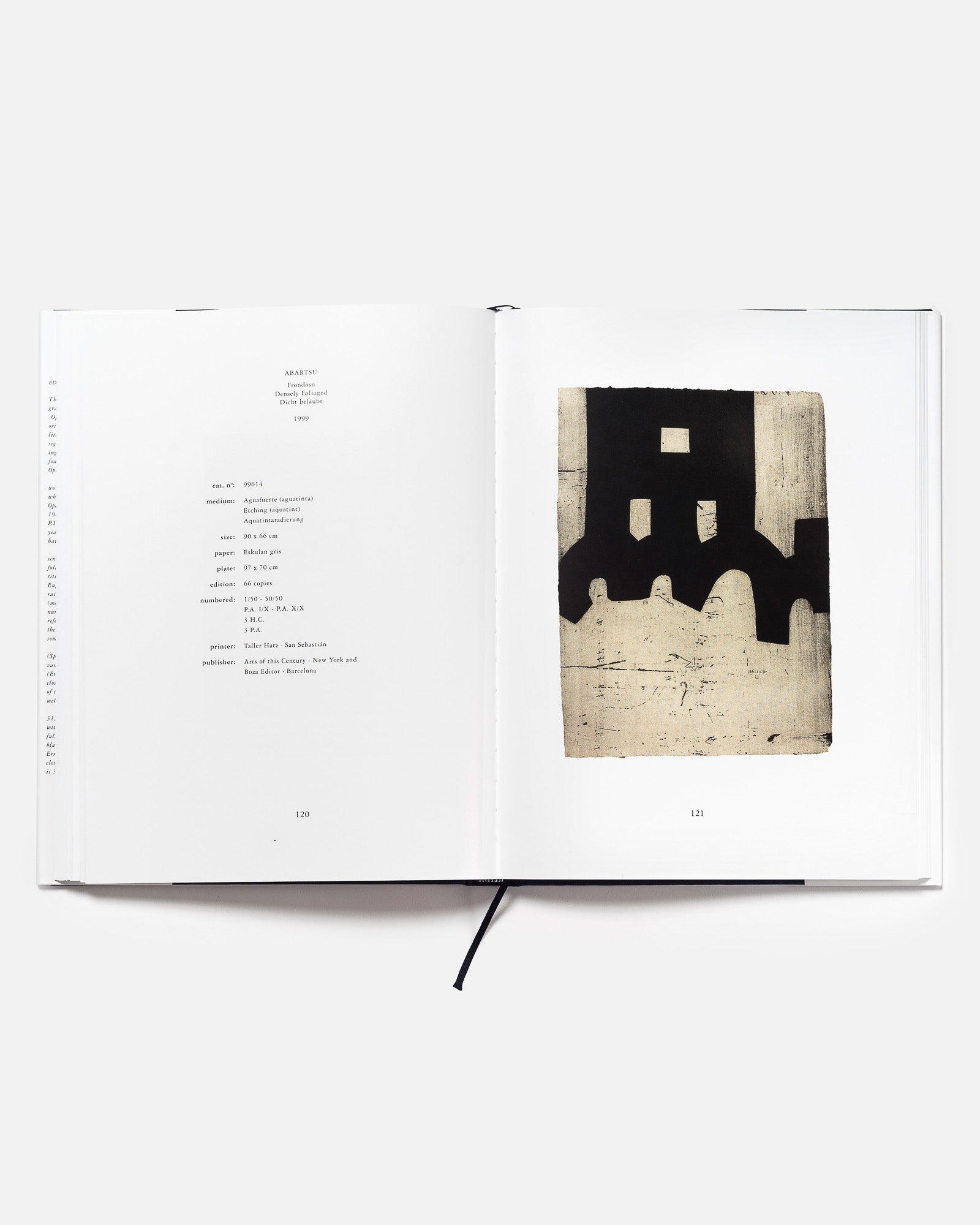 EDUARDO CHILLIDA OPUS IV 1996 - 2001