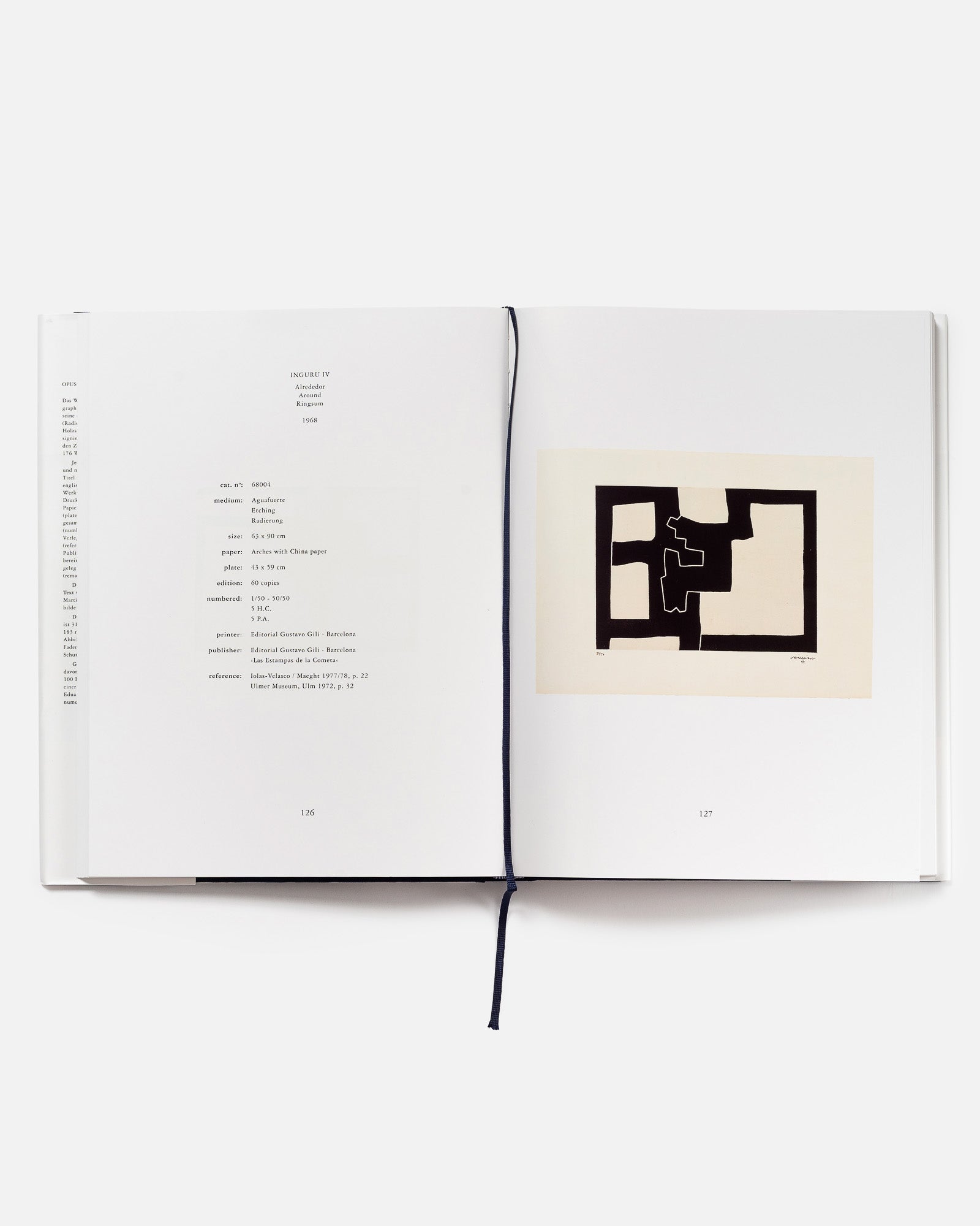 EDUARDO CHILLIDA OPUS I 1959 - 1972