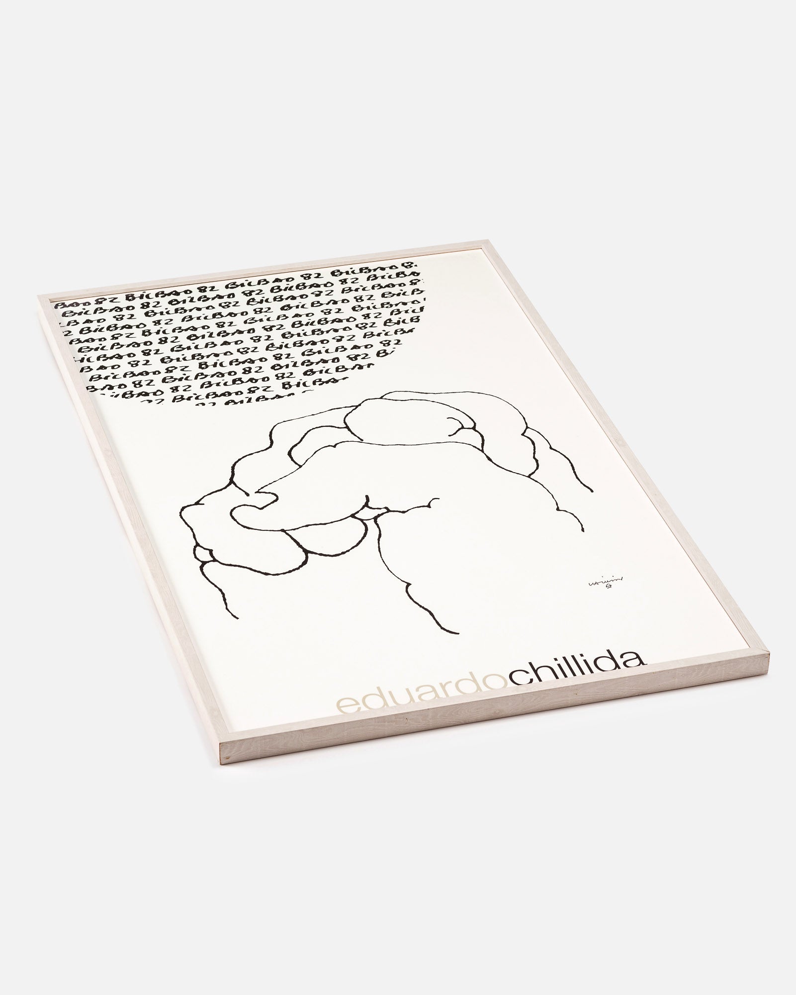 POSTER CHILLIDA BILBAO 82