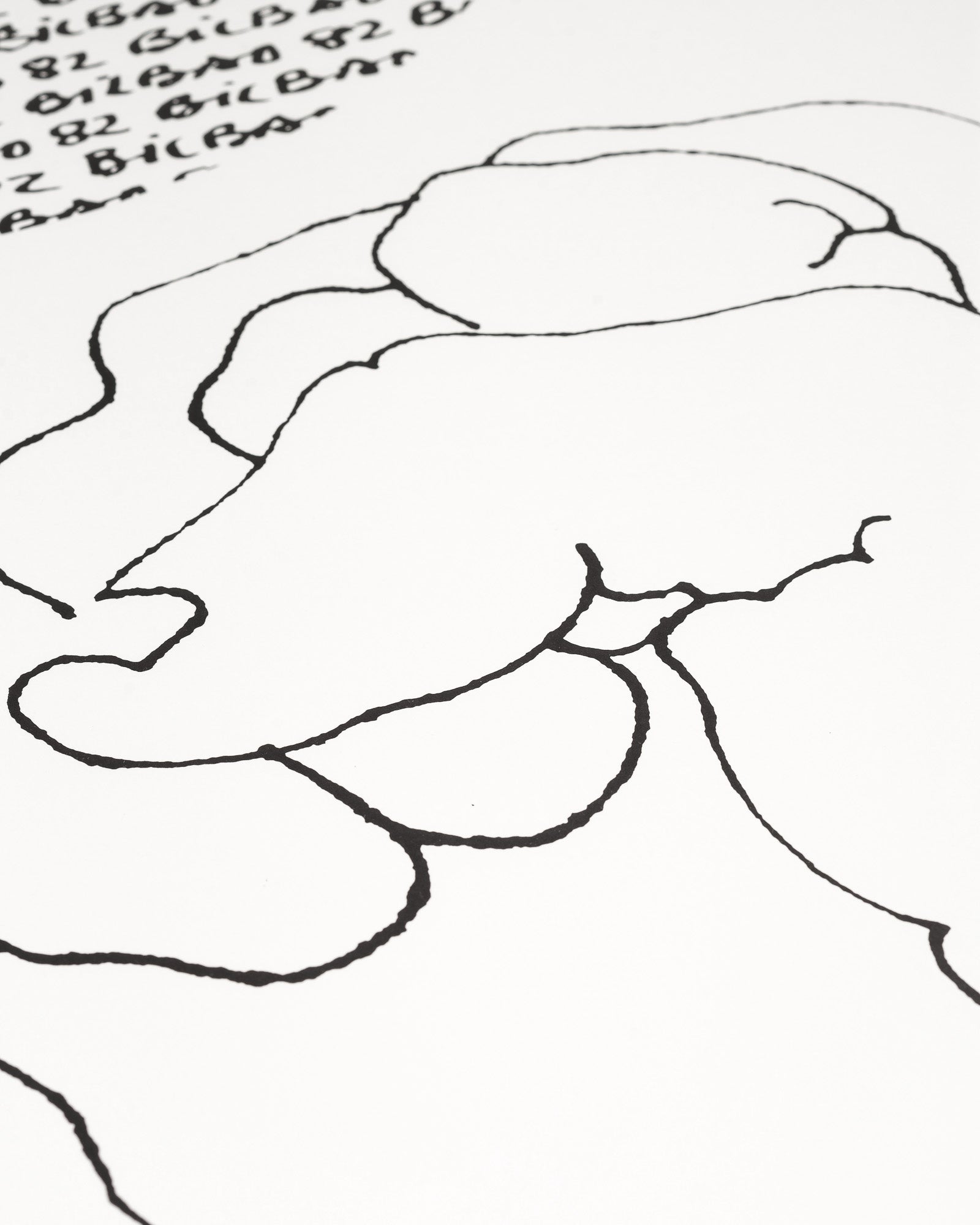 POSTER CHILLIDA BILBAO 82