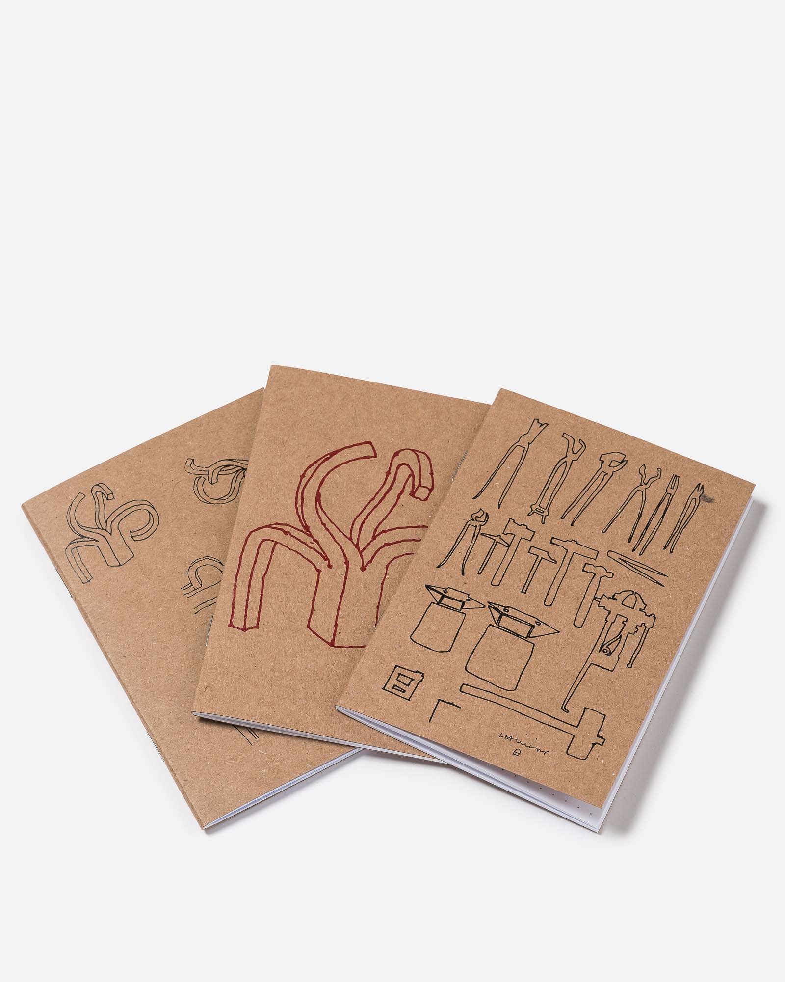 SET OF 3 A6 NOTEBOOKS