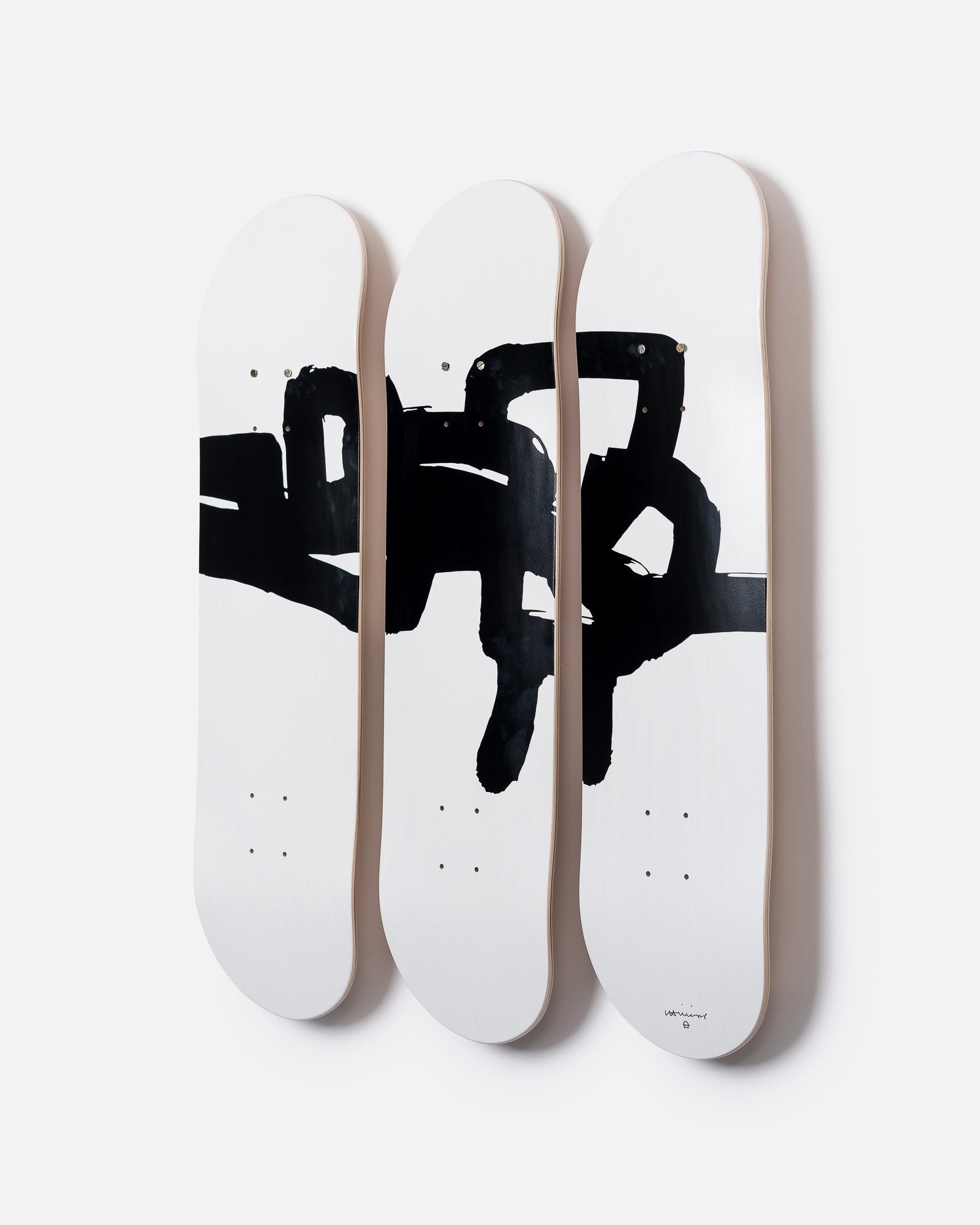 TRÍPTICO DE TABLAS DE SKATE