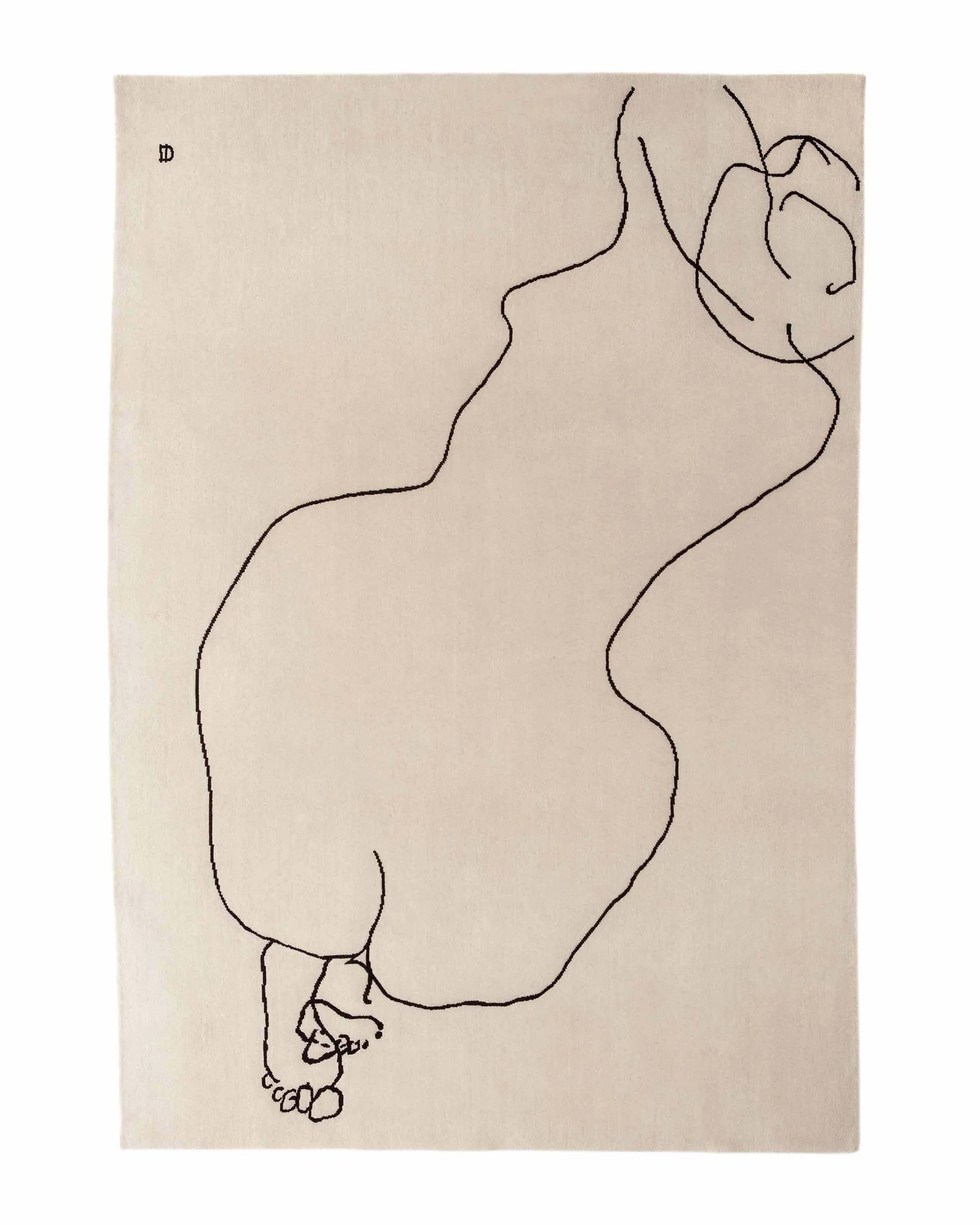 ALFOMBRA FIGURA HUMANA 1948