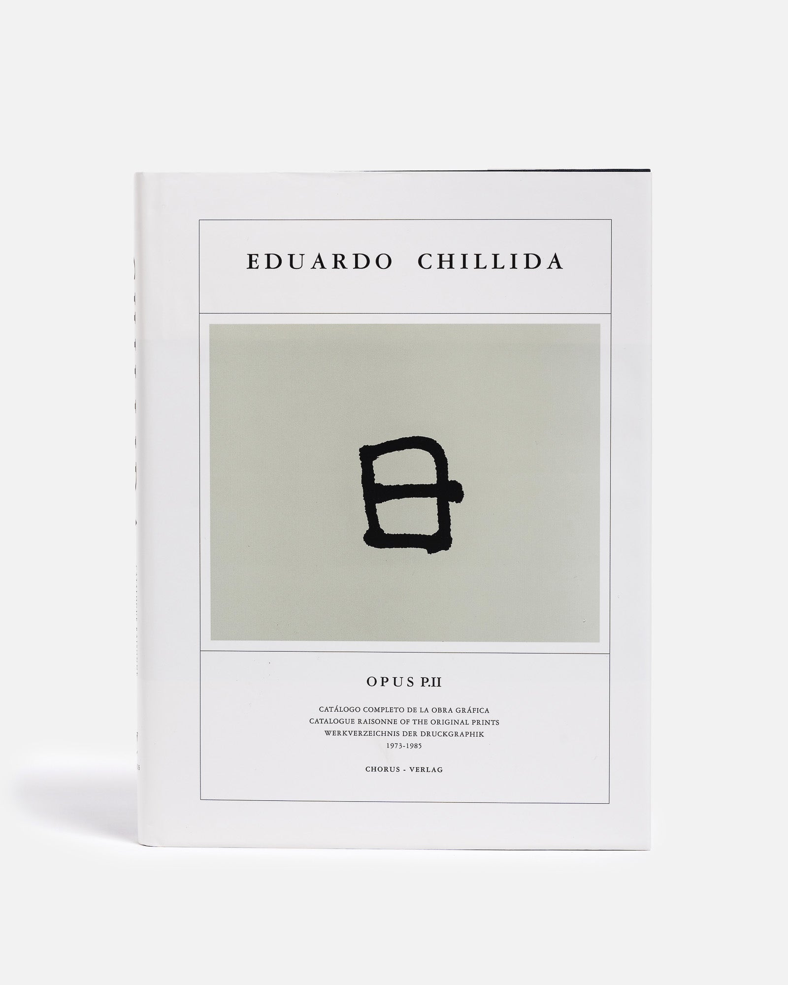 EDUARDO CHILLIDA OPUS II 1973 - 1985