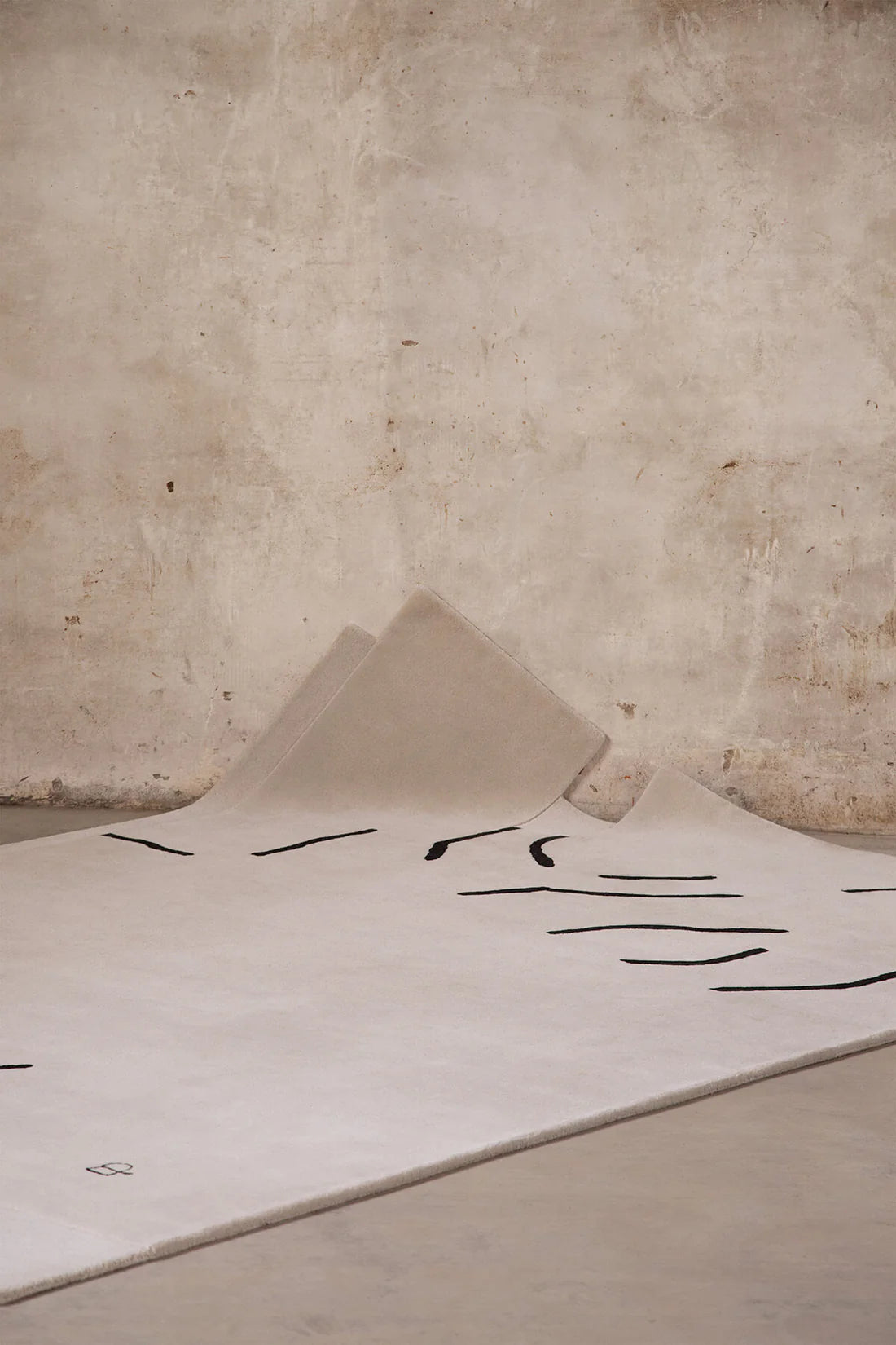 ALFOMBRA CHILLIDA GRAVITACION TINTA 1996